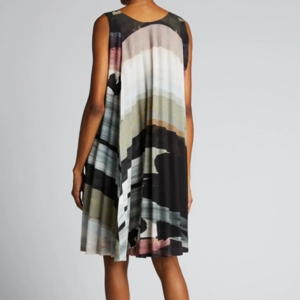ISSEY MIYAKE Abstract Print Dress- Size 2 - Picture 2 of 8